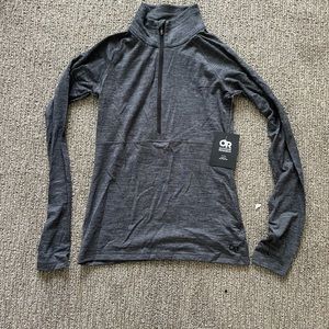 Outdoor Research Merino Wool Base Layer Alpine Onset Halfzip